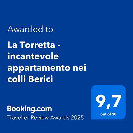 La Torretta - Incantevole Nei Colli Berici Apartment *